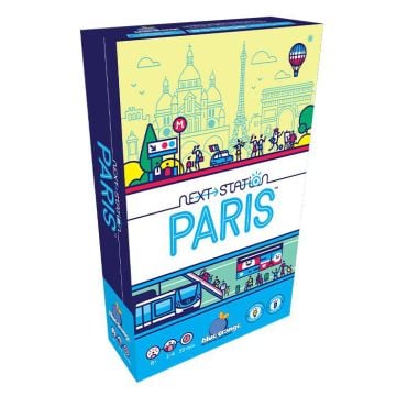 Next Station Paris Card Game