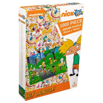 Nickelodeon Hey Arnold 1000 Piece Jigsaw Puzzle (Image 1)