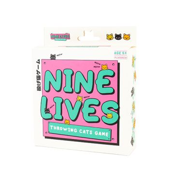 Nine Lives Throwing Cats Board Game