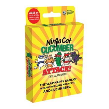 Ninja Cat Cucumber Attack Card Game