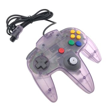 Nintendo 64 Clear Purple Controller [Pre-Owned]