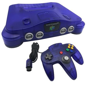 Nintendo 64 Grape Purple Console [Pre-Owned]