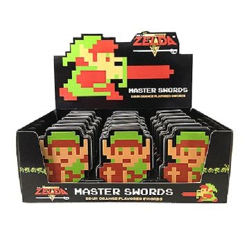Zelda Master Sword Orange Sour Candies (Boxed)