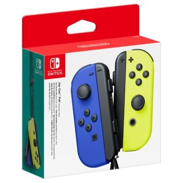 Nintendo Switch Joy-Con Neon Blue & Yellow Controller Pair