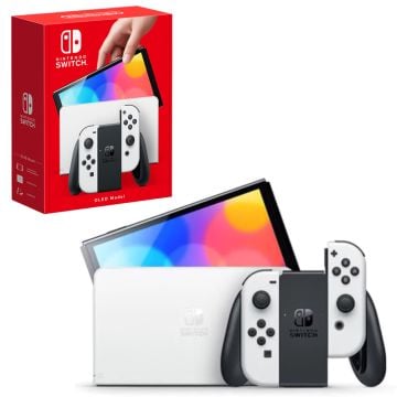 Nintendo Switch OLED Model White Console