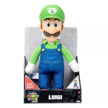 Nintendo The Super Mario Bros. Movie Poseable Luigi 12" Plush