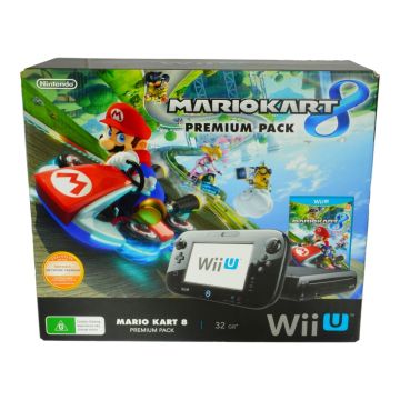 Nintendo Wii U 32GB Mario Kart 8 Console Premium Pack (Boxed) [Pre-Owned]