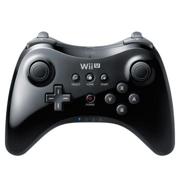 Nintendo Wii U Pro Controller (Black) [Pre-Owned]
