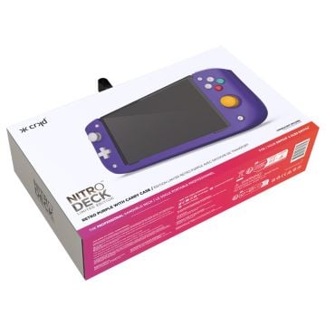 Nitro Deck for Nintendo Switch Limited Edition with Carry Case (Purple)
