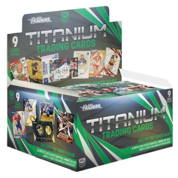 NRL 2024 Traders Titanium Rugby League Trading Cards Booster Box