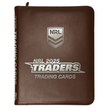 NRL 2025 Traders Titanium Rugby League Trading Cards Hobby Album (Image 1)