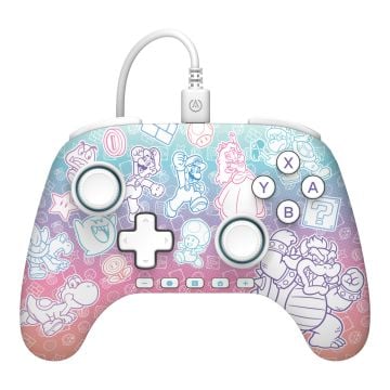 PowerA Advantage Wired Controller for Nintendo Switch 2 (Mushroom Kingdom)
