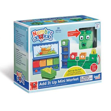 Numberblocks Add It Up Mini Market Figure Playset