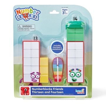 Numberblocks Friends Thirteen and Fourteen Figure Pack