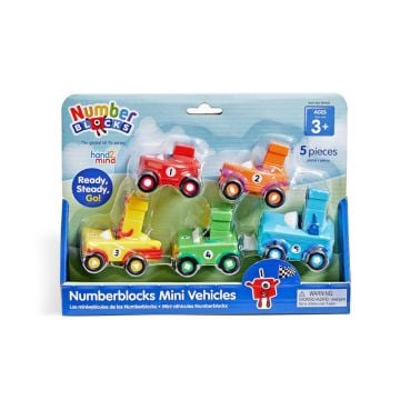Numberblocks Mini Vehicle Set Of 5