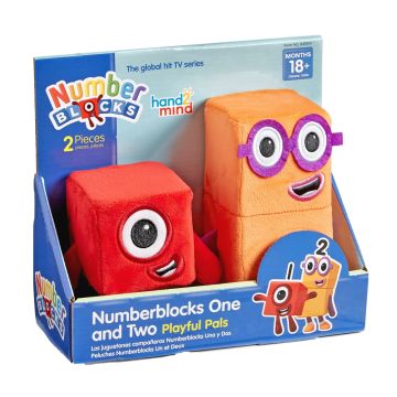 Numberblocks One & Two Playful Pals Plush