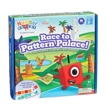 Numberblocks Race to Pattern Palace Board Game