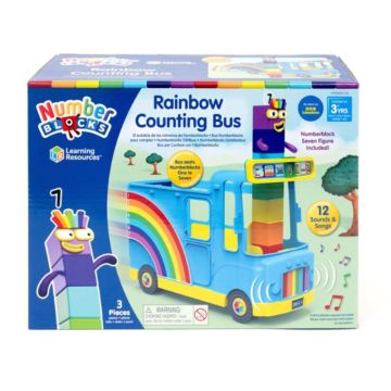 NumberBlocks Rainbow Numberland Bus
