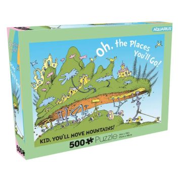 Aquarius Oh, The Places You'll Go! Dr Seuss 500 Piece Jigsaw Puzzle