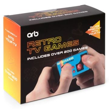 Orb 200-In-1 Plug & Play TV Game Retro Mini Arcade
