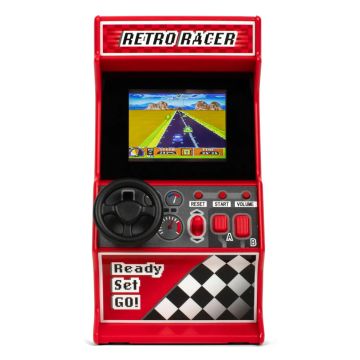 ORB 30-in-1 Racing Games Retro Mini Arcade Machine