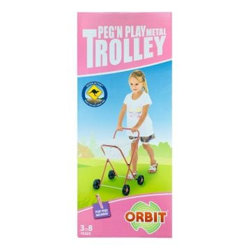 Orbit Peg N Play Metal Trolley