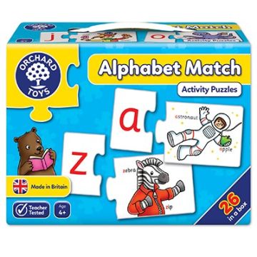 Orchard Toys Alphabet Match Educational 26 Jigsaw Puzzles