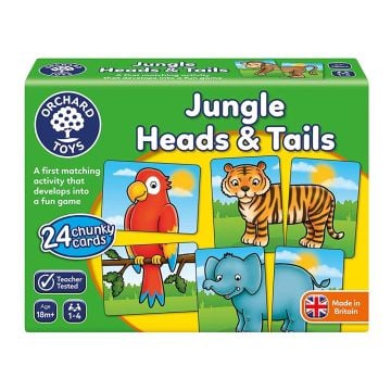 Orchard Toys Jungle Heads & Tails Tile Game
