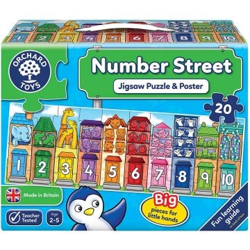 Orchard Toys Number Street Educational Jigsaw Puzzle
