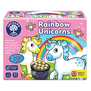 Orchard Toys Rainbow Unicorn Educational Game