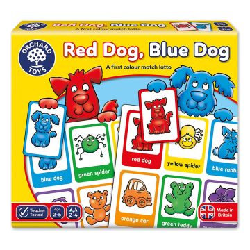 Orchard Toys Red Dog, Blue Dog Educational Puzzle Game