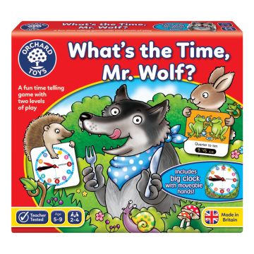 Orchard Toys What's The Time Mr Wolf Board Game