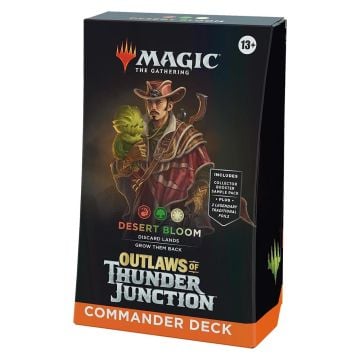 Magic The Gathering: Outlaws of Thunder Junction Commander Deck (Desert Bloom) (Image 1)