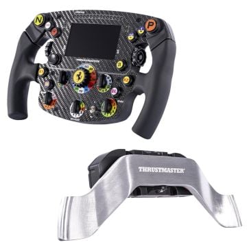 Thrustmaster Formula Wheel Ferrari SF1000 Edition with T-Chrono Paddles Wheel Add-On Bundle