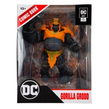 DC Page Punchers Megafig The Flash Gorilla Grodd 7” Action Figure with Comic Book