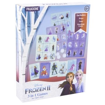 Paladone Disney Frozen 3 - 2 In 1 Board Game