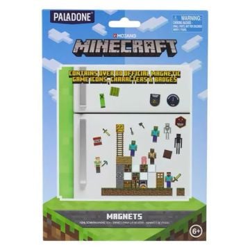 Paladone Minecraft Magnet Set