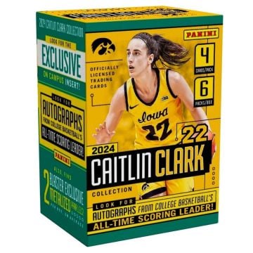 Panini 2024 Caitlin Clark Basketball Metalized Blaster Box