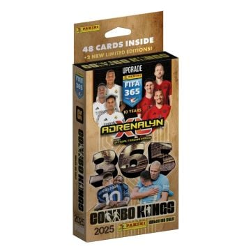 Panini 2025 Adrenalyn XL FIFA 365 Trading Cards Combo Kings Booster Set0