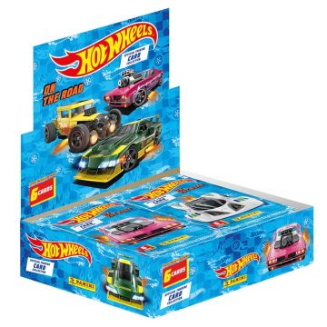 PANINI Hot Wheels On The Road Trading Cards Booster Box
