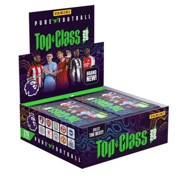 PANINI Top Class 2025 Premier League Soccer Trading Cards Booster Box0