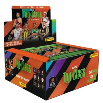 Panini Top Class Pure Basketball 2025 Turkish Airline Euro League Trading Cards Booster Box0