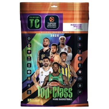 Panini Top Class Pure Basketball 2025 Turkish Airline Euro League Trading Cards Starter Pack