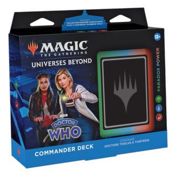 Magic the Gathering: Universes Beyond Doctor Who Paradox Power Commander Deck