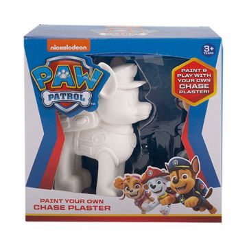 Paw Patrol Paint Your Own Chase Plaster Craft Set