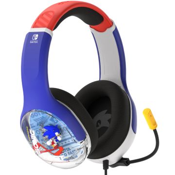 PDP Realmz Sonic the Hedgehog Sonic Go Fast Wired Headset for Nintendo Switch