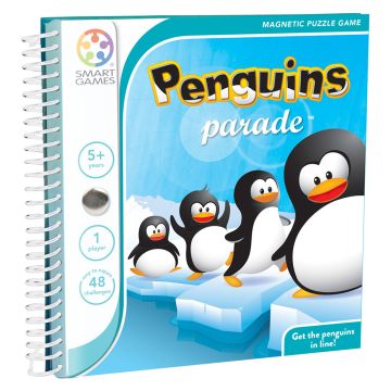 Penguins Parade Magnetic Travel Educational Puzzle Game