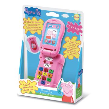 Peppa Pig Peppa's Flip & Learn Phone (Image 1)