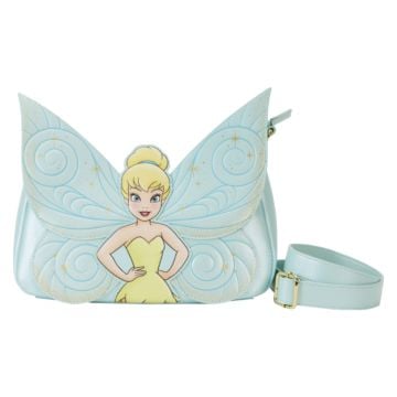 Loungefly Disney Peter Pan (1953) Tinker Bell Wings 6" Faux Leather Crossbody Bag