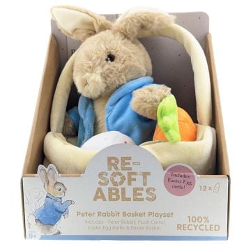 Resoftables Peter Rabbit Basket Playset